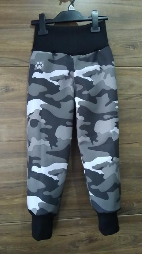 Zimné softshellky kombinované s reflexnym prvkom, 68 - 170