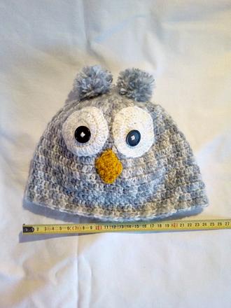 Háčkovaná čiapka(sovička), 110 / 116