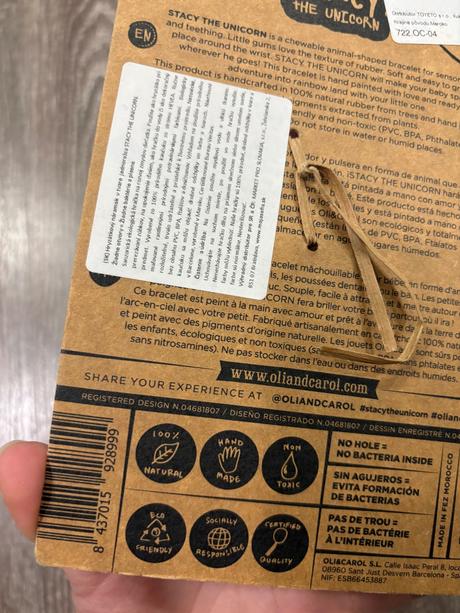 Oli&carol nove hryzatko z kaučuku, 