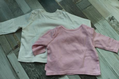 Balík tričiek 2 kusy, 68–80