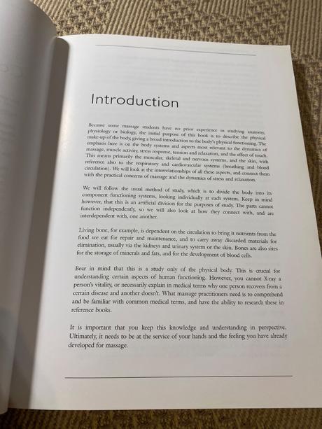 Anatomy physiology and pathology for the massage,