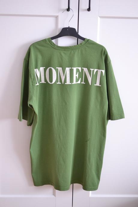 Zelené tričko moment uni, 