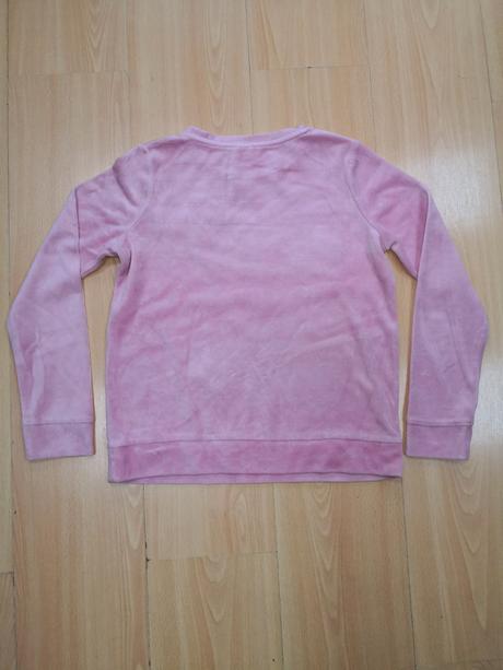 Ruzova mikinka s obrazkom, c&a,152