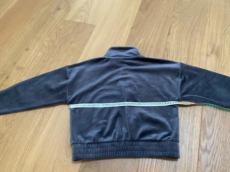 Zamatová crop mikina 134-140, lindex,134