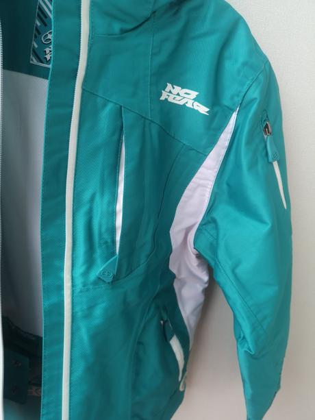 No fear dievčenská zimná bunda veľkosť 9-10 rokov, no fear,134 / 140