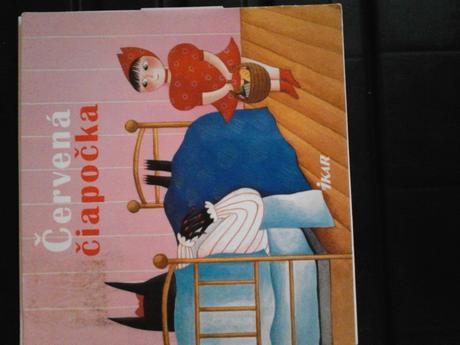 Červená čiapočka kniha - rozprávkové kartičky,