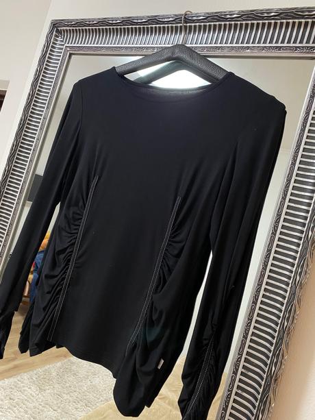 Čierny elasticky top, 38