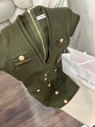 Šaty bandazove balmain, s