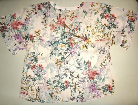 40/l orsay kvietkovaná blúzka, orsay,l