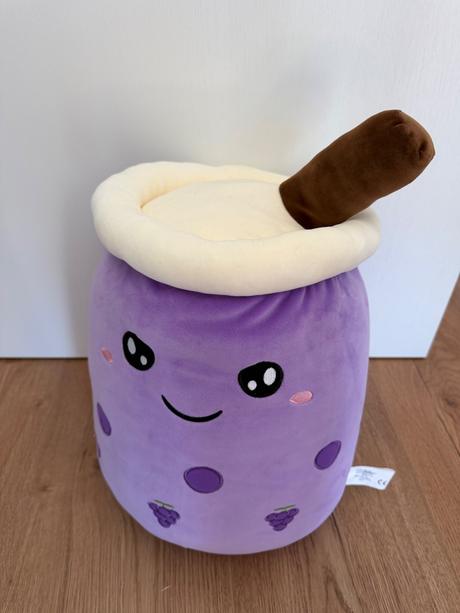 Obrovsky plysak bubble tea, 