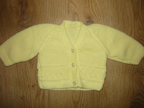 Svetrík štrikovaní nenosený -56/62, 62