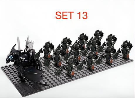 Figúrky pán prsteňov 5 typ lego, nové,