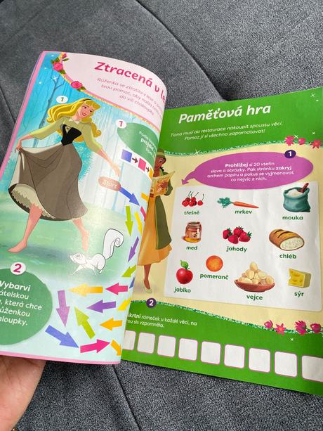 Časopisy - šikovníček a princezné disney,