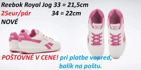 Detské tenisky reebok, reebok,33
