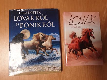 2x konyv lovakrol, 