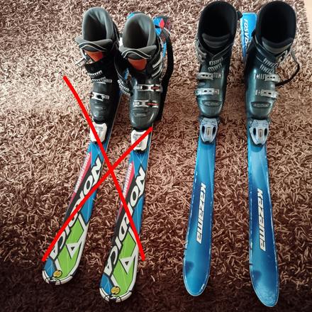 Lyže 130, 130-139 cm