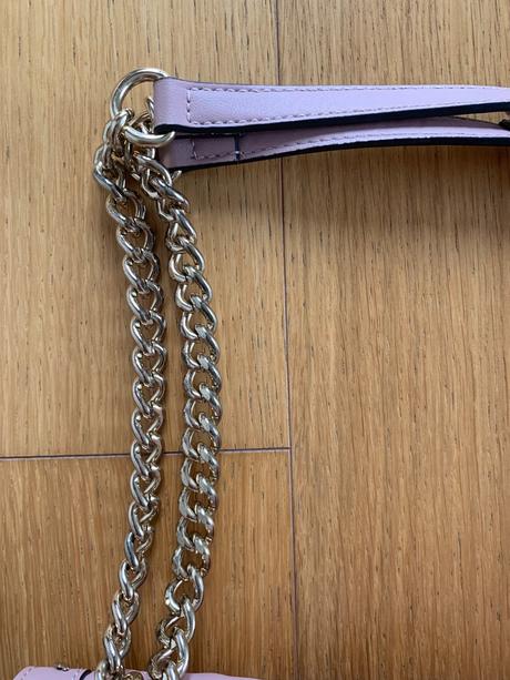 Nine west ruzova kabelka cez plece, nine west