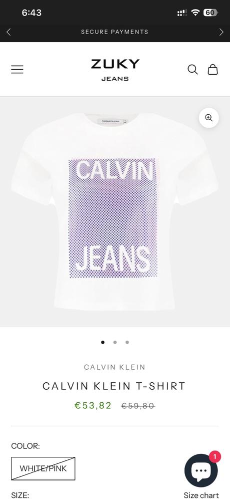 Calvin klein crop tričko, calvin klein,m