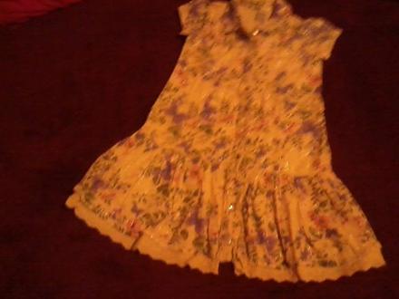 Dievčenské letné šaty, tu,98