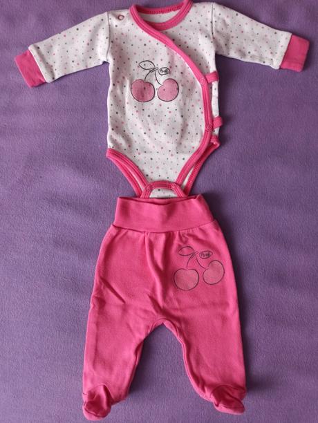 Roztomilá súprava - body a poldupky, 56