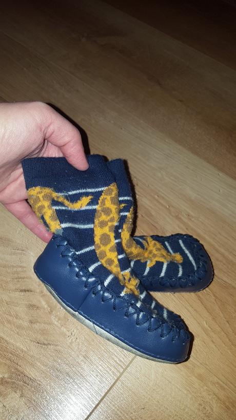 Látkové papučky č.20, h&m,20