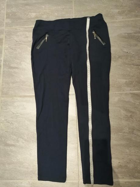 Elastické viskózové nohavice vs, s