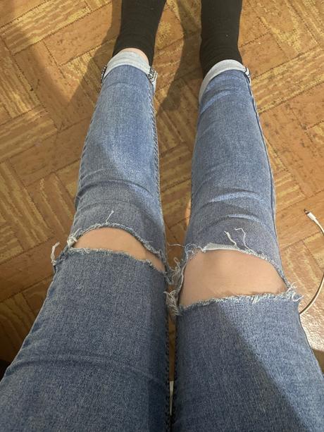 Dámske skinny rifle, 38