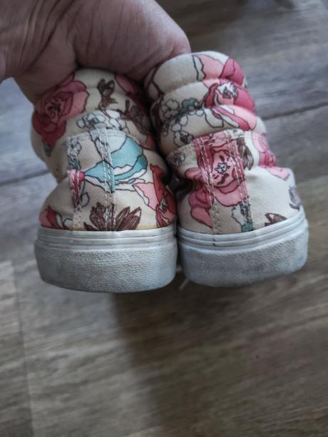 Kvetinové tenisky látkové 37, 37