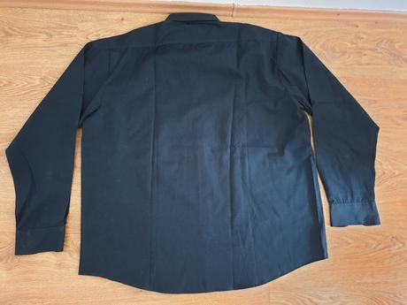 Čierna košeľa - gianni armani - xxl, 43