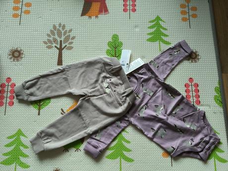 Súprava zajačik body a tepláky, lindex,80