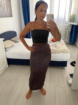Nenosený croptop, xs