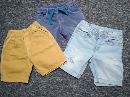 Šortky 3 ks, zara,134