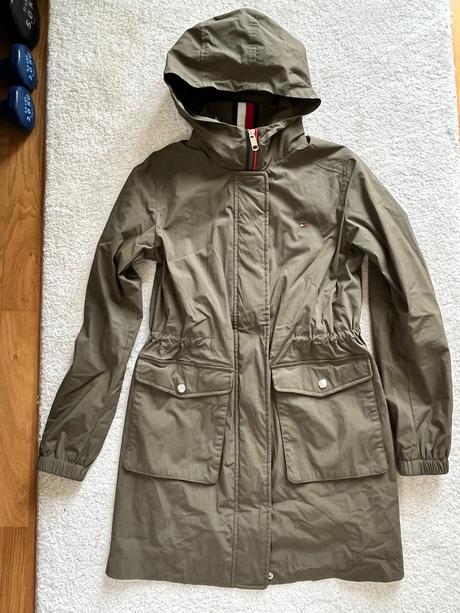 Bunda tommy hilfiger - vodeodolná, tommy hilfiger,s