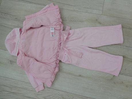 Pre dievčatko tepláková-súprava,vesta bez rukávov,, early days,74