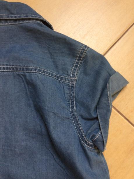 Riflová košeľa, marks & spencer,134