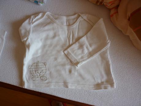 Biele tepláky tričko grátis, 68