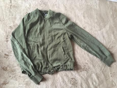 Tenká bombera, h&m,xs