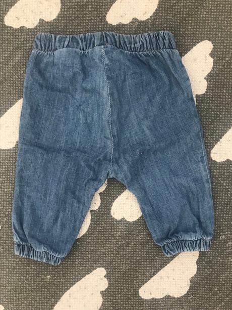 Zateplené rifle, h&m,68