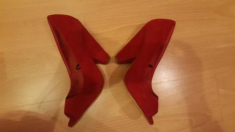 Červené topánky č.39, 39