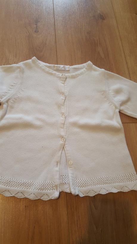 Biely svetrík, m&co,80