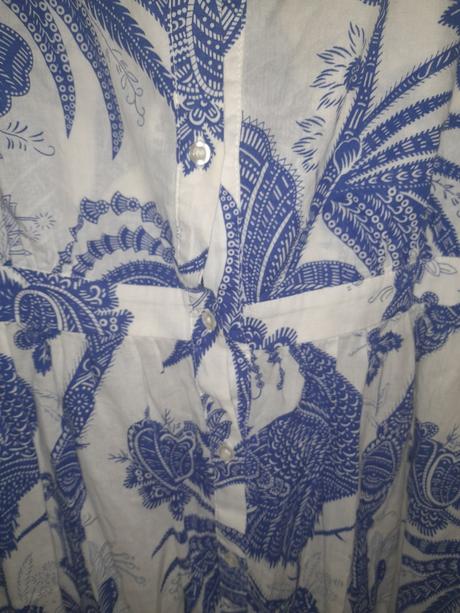 Letné maxi šaty, h&m,l