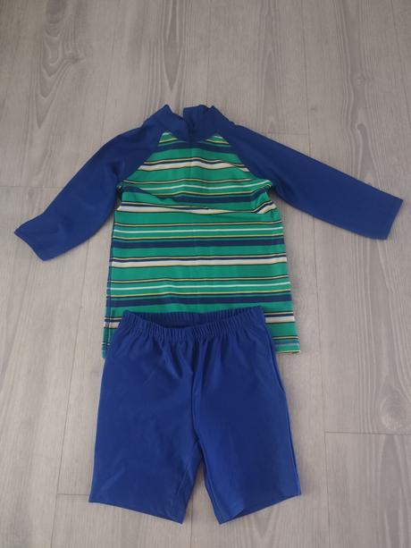 Plavky - kraťasy a tričko uv, lupilu,110