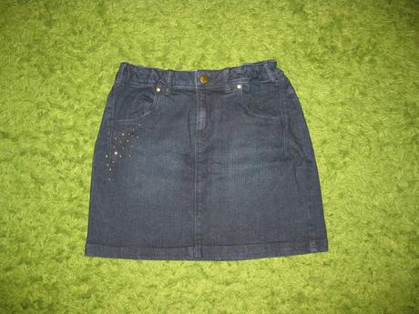 Riflová sukňa č. 158/164 - nepouzita, tcm,158
