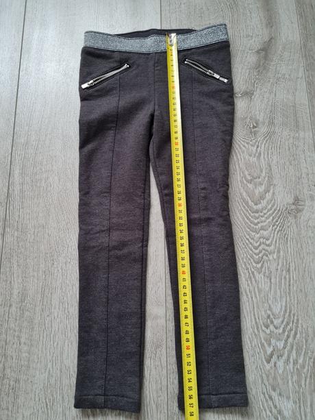Detské nohavice legíny, h&m,110