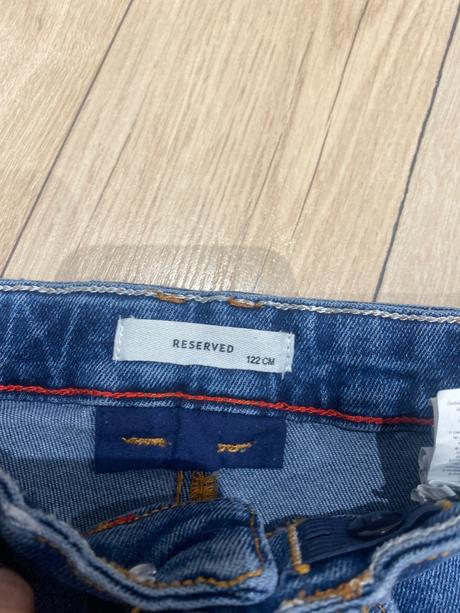 Chlapčenské rifle slim, reserved,122