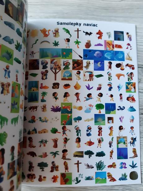 Biblické príbehy s 1000 samolepkami, 