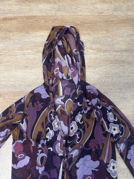 Priesvitný prehoz / kardigán, kenvelo,s