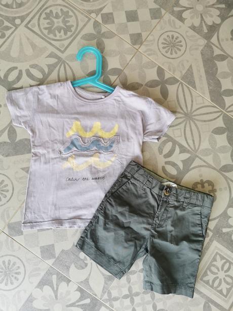 Set kraťasy +tričko, 92