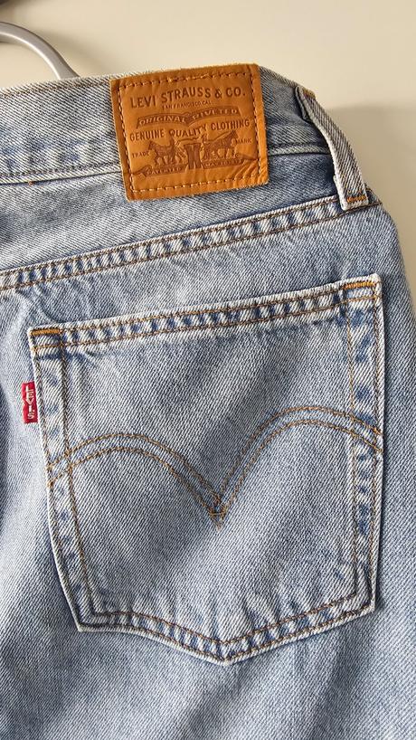 Riflová sukňa, levis,l