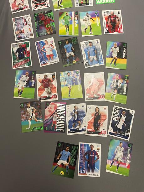 Futbalové karty original, 